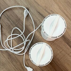 2- Scentsy Air Go white Electric Warmer scentsy go